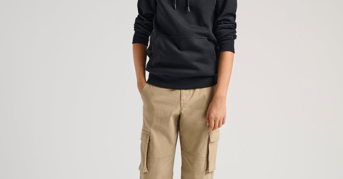 Pantaloni Cargo Uomo ONLY & SONS - Modello Affusolato, Vita Normale, Chiusura Lampo, Cotone Elasticizzato