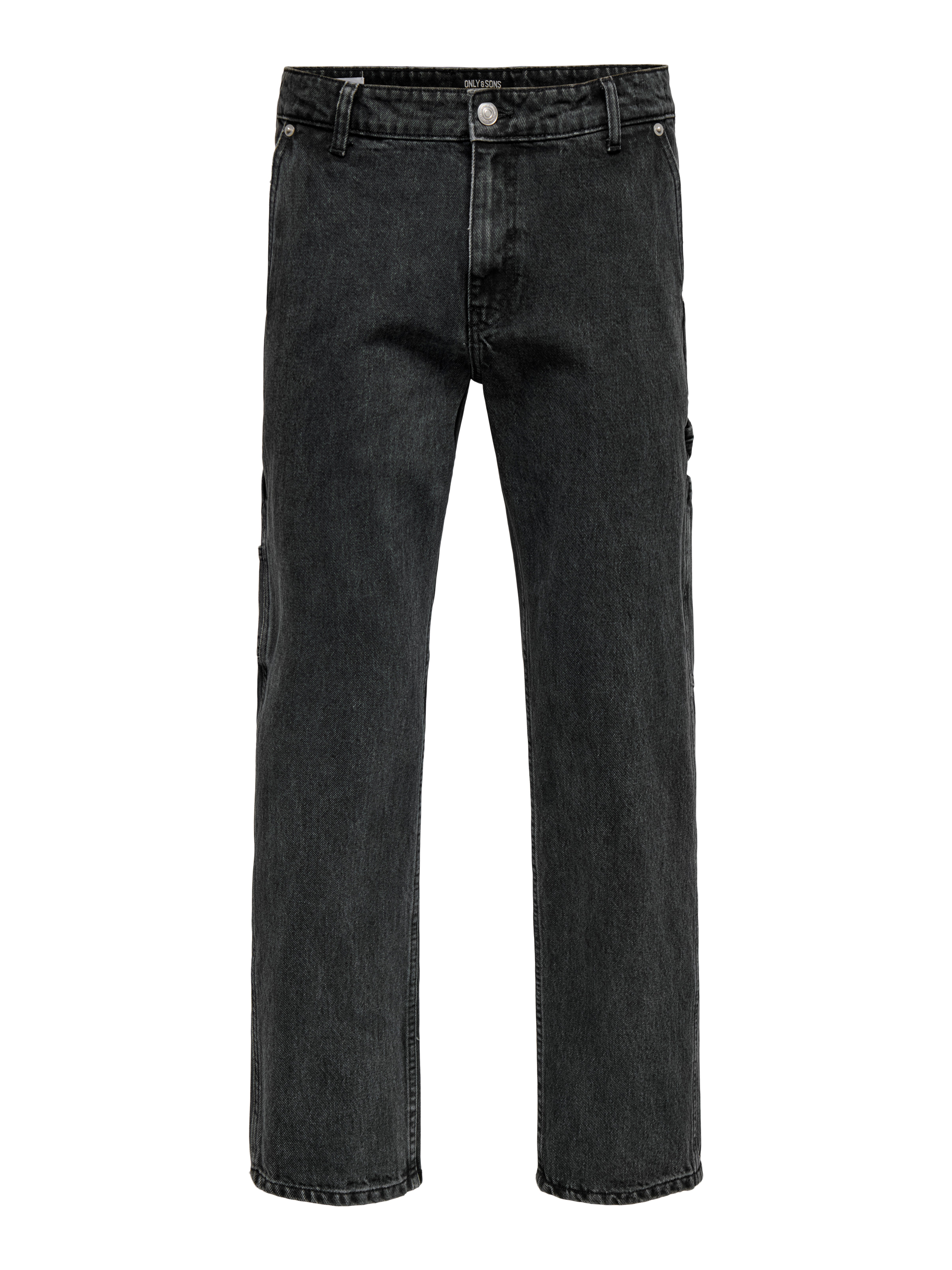 ONLY & SONS straight leg jeans ONSEDGE light blue bleached denim ONLY & SONS straight leg jeans ONSEDGE light blue bleached denim