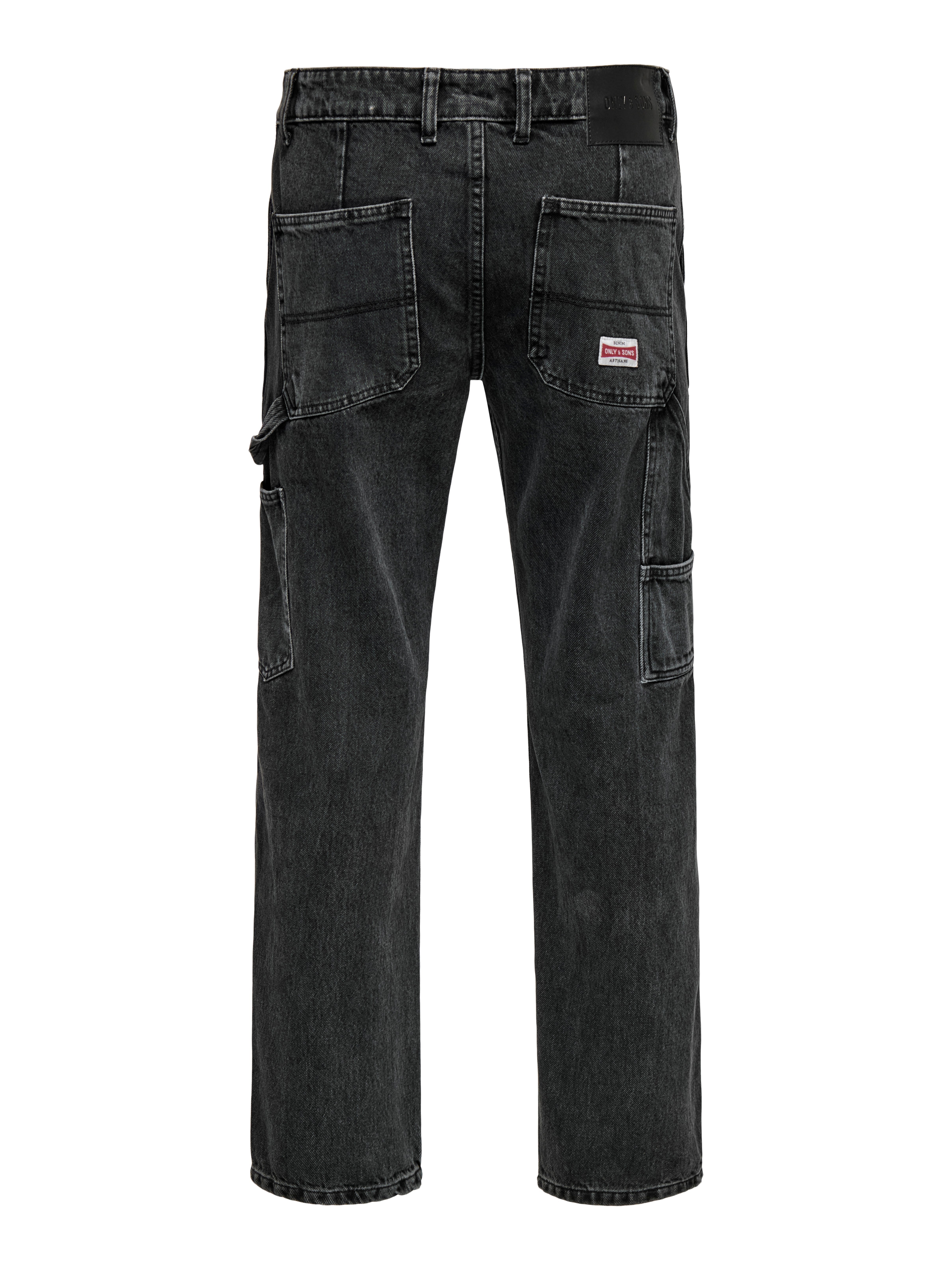 Thumbnail - Onsedge Mittlere Taille Gerade Geschnitten Jeans