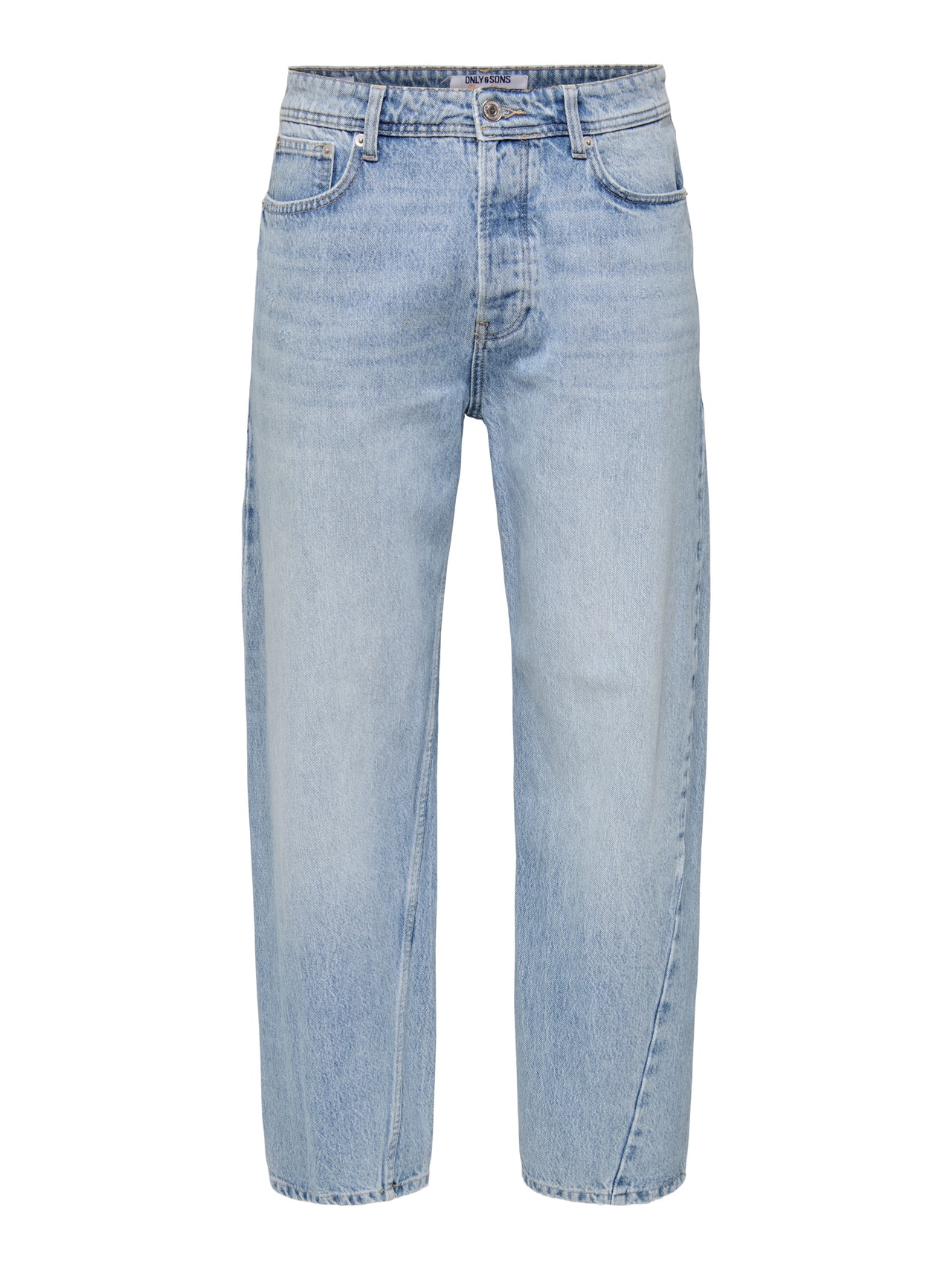 ONLY & SONS Ruumikas lõige Keskmine vöökoht Teksad -Light Blue Denim - 22033146