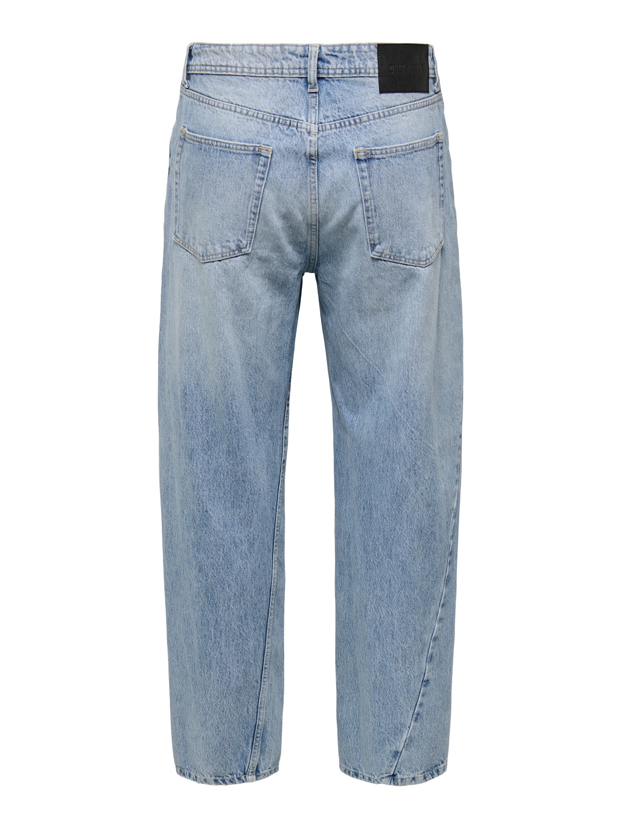 ONLY & SONS Ruumikas lõige Keskmine vöökoht Teksad -Light Blue Denim - 22033146