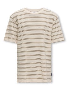 ONLY & SONS OSJIAN T-shirt -Chinchilla - 22033191