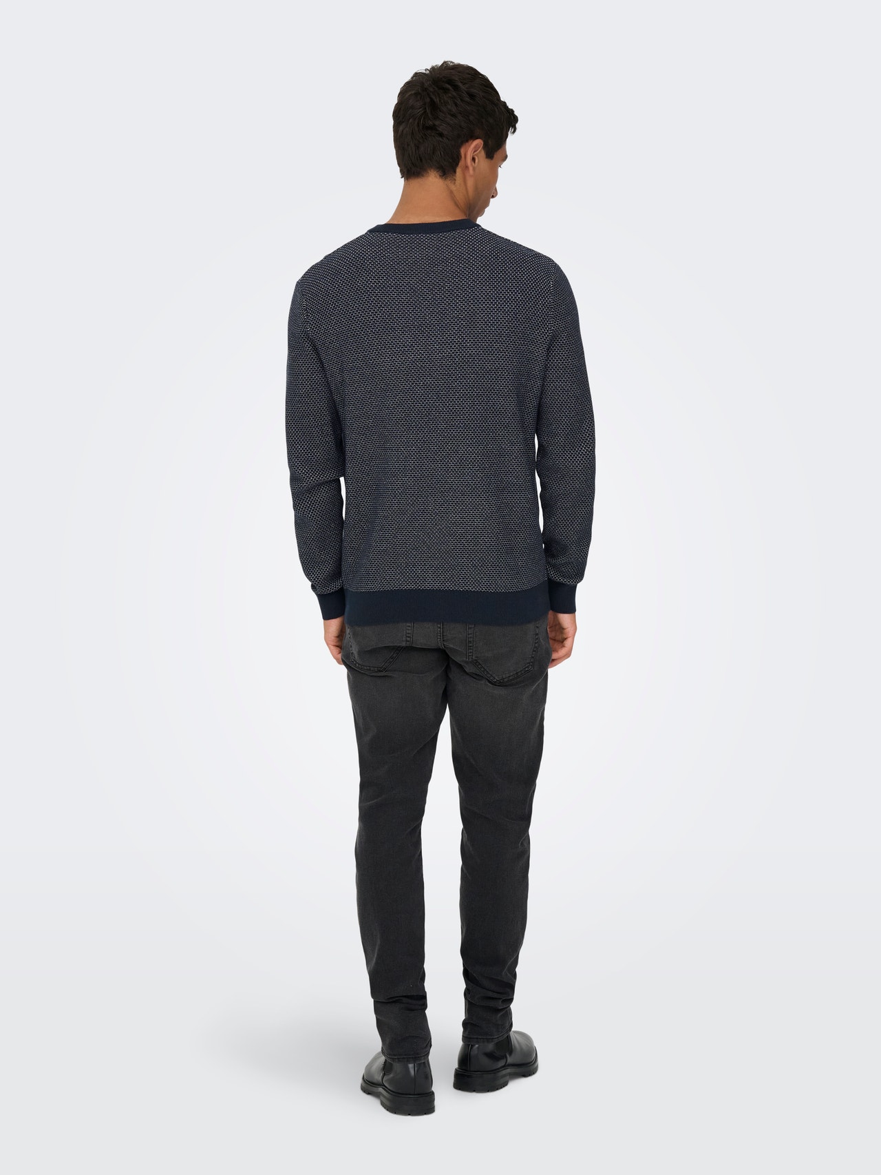 ONLY & SONS ONSMORGAN Pullover -Navy Blazer - 22033297