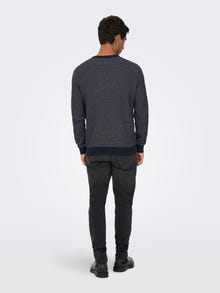 ONLY & SONS ONSMORGAN Pullover -Navy Blazer - 22033297