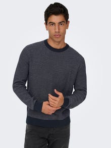 ONLY & SONS ONSMORGAN Pullover -Navy Blazer - 22033297