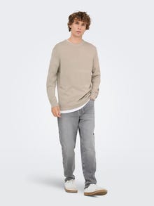 ONLY & SONS ONSMALIK Genser -Silver Lining - 22033298