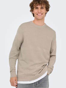 ONLY & SONS ONSMALIK Genser -Silver Lining - 22033298