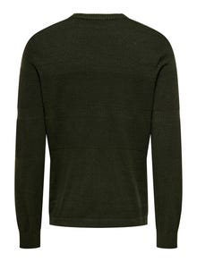 ONLY & SONS ONSMALIK Pullover -Olive Night - 22033298