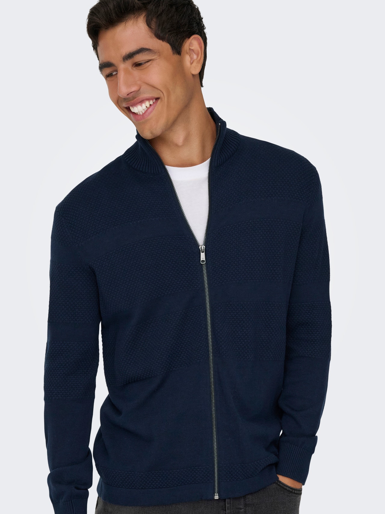 ONLY & SONS ONSMALIK Cardigans en maille -Navy Blazer - 22033304