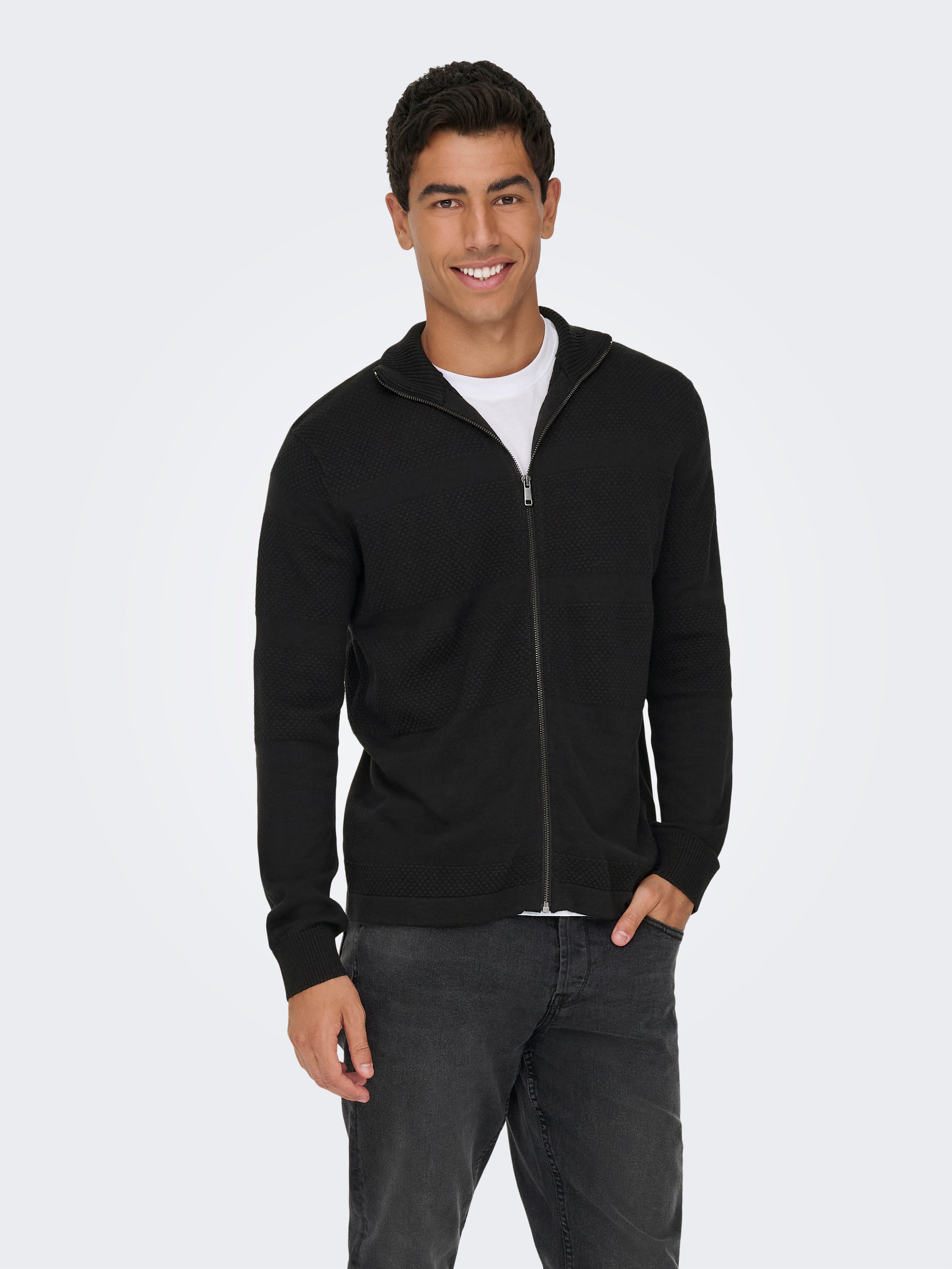 Onsmalik Strickjacke