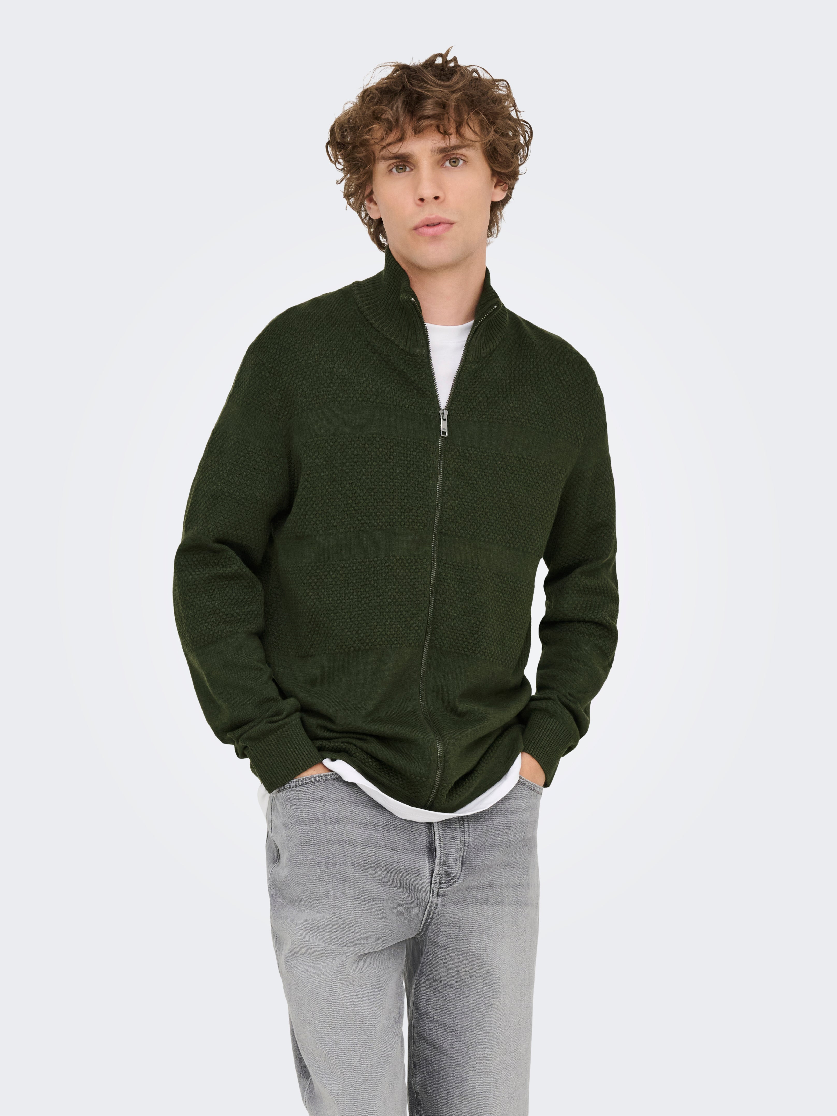 Onsmalik Strickjacke