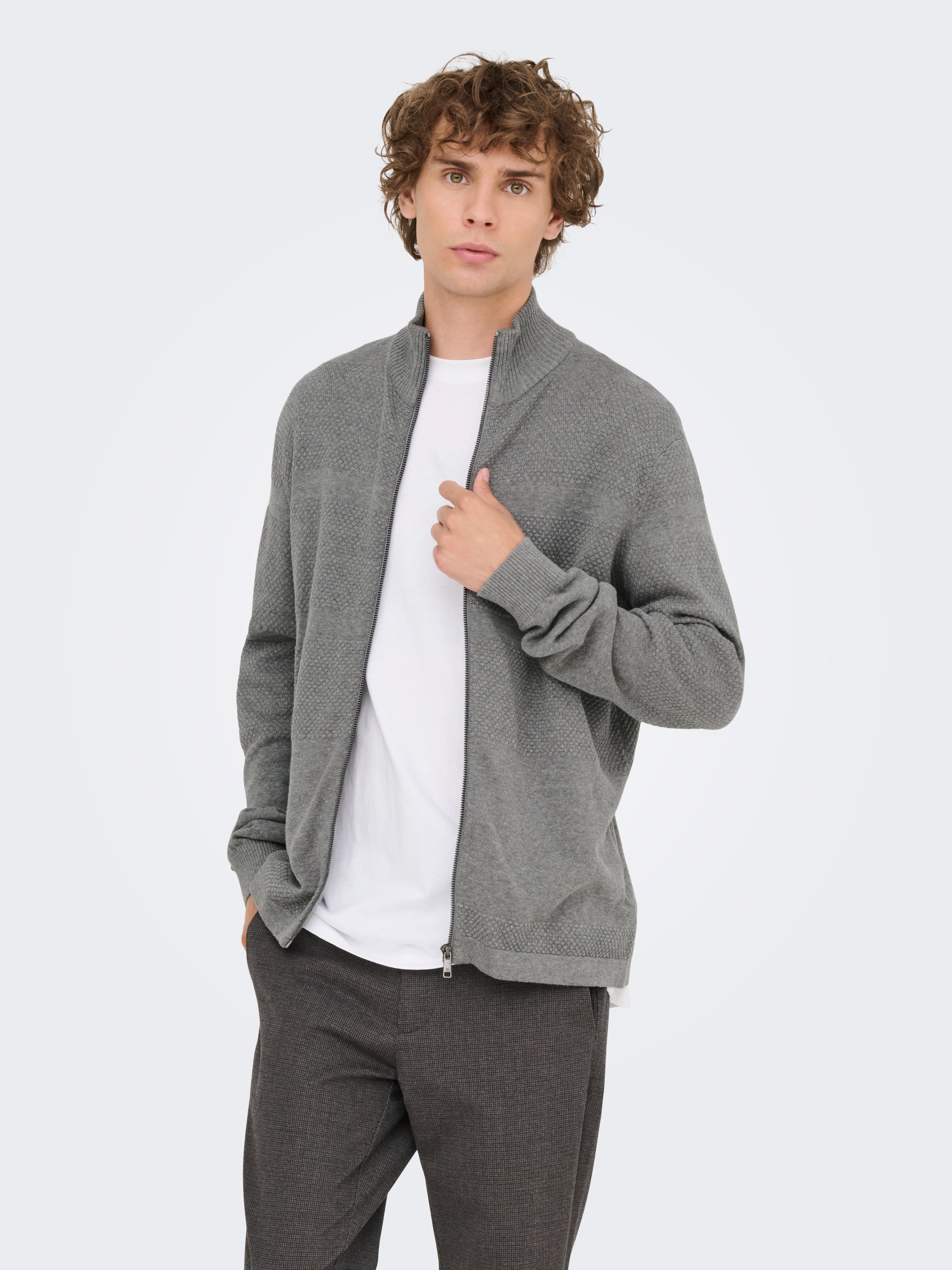 Onsmalik Strickjacke