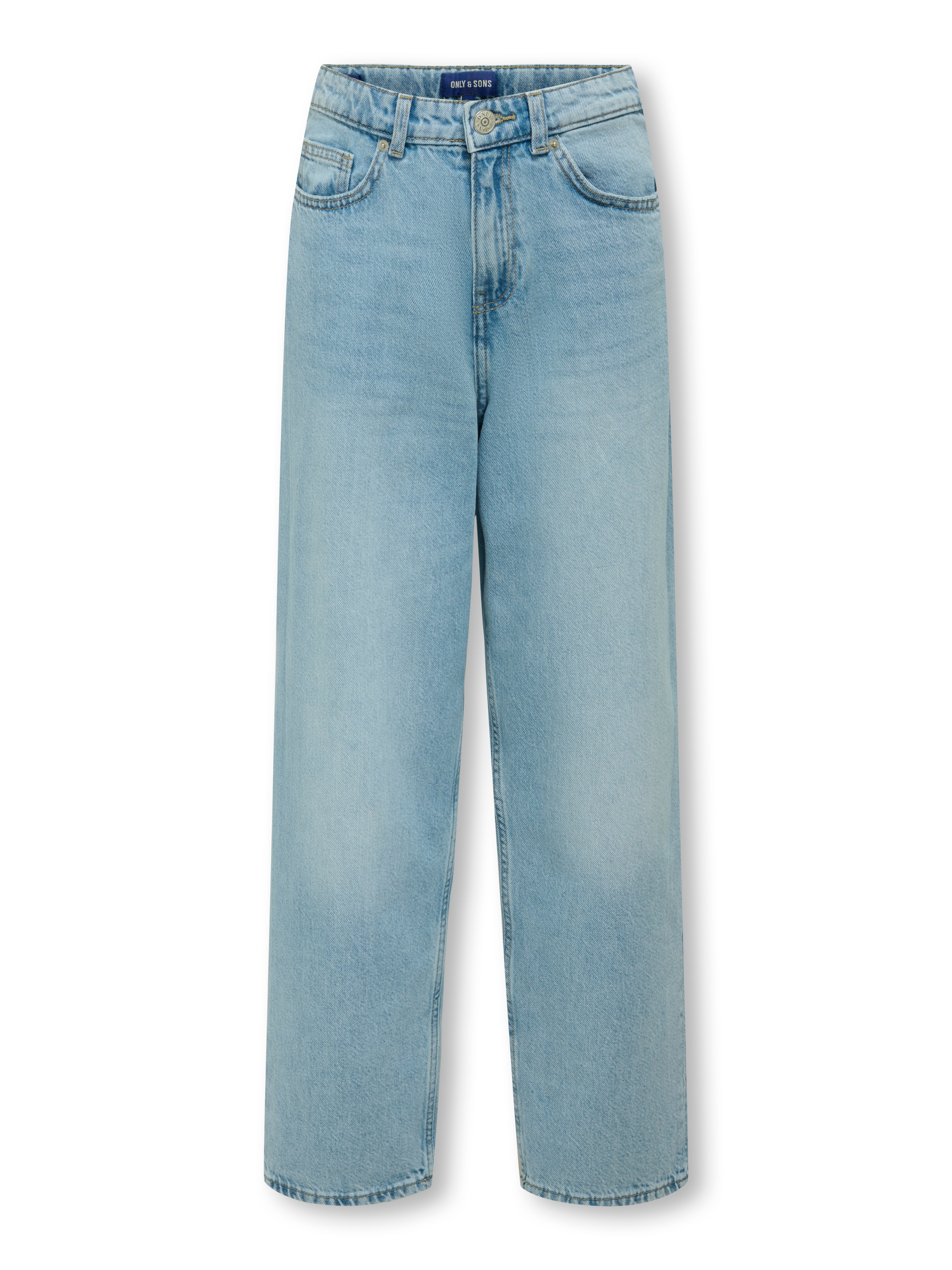 Thumbnail - Osjfade Mittlere Taille Locker Geschnitten Jeans