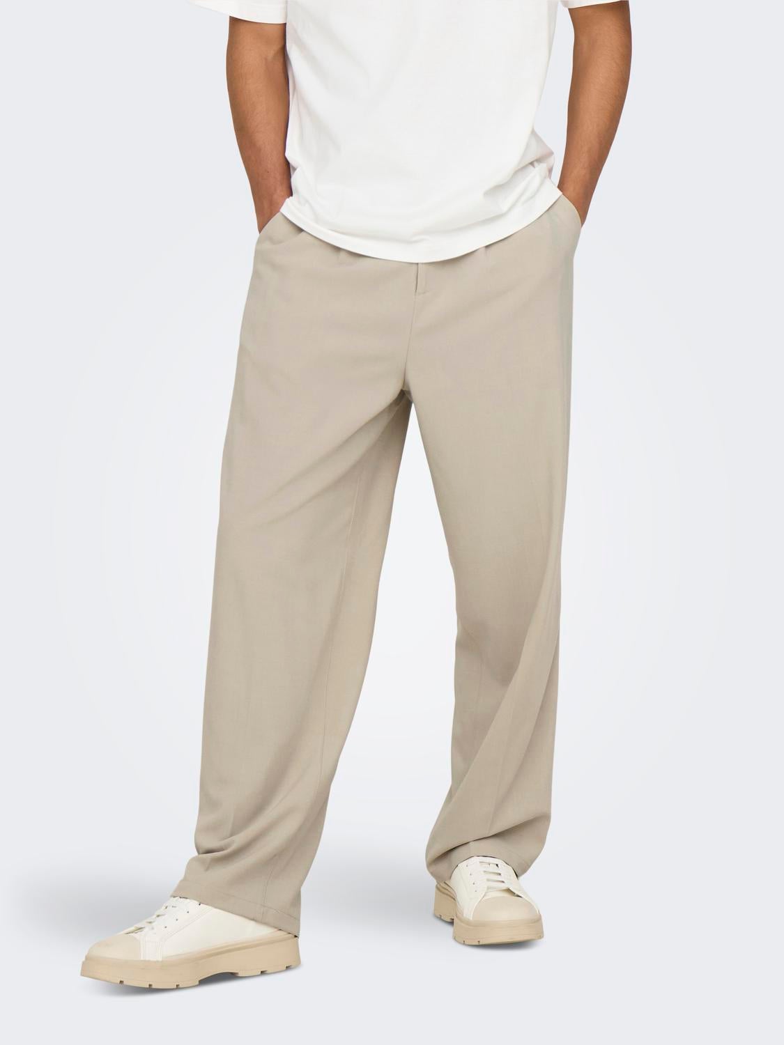 Onsdave Baggy Fit Chino Hose