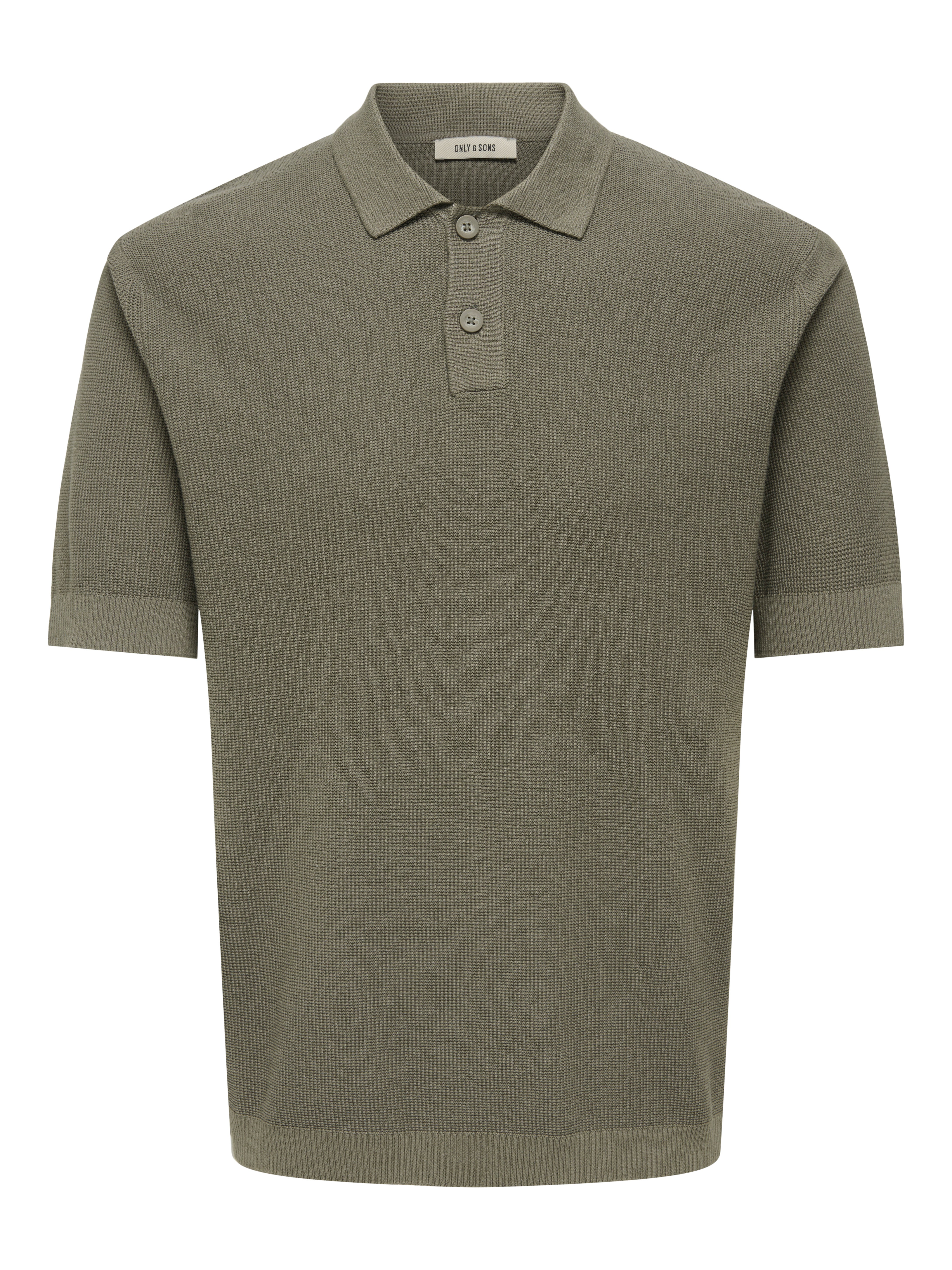 Thumbnail - Onstony Gestricktes Poloshirt