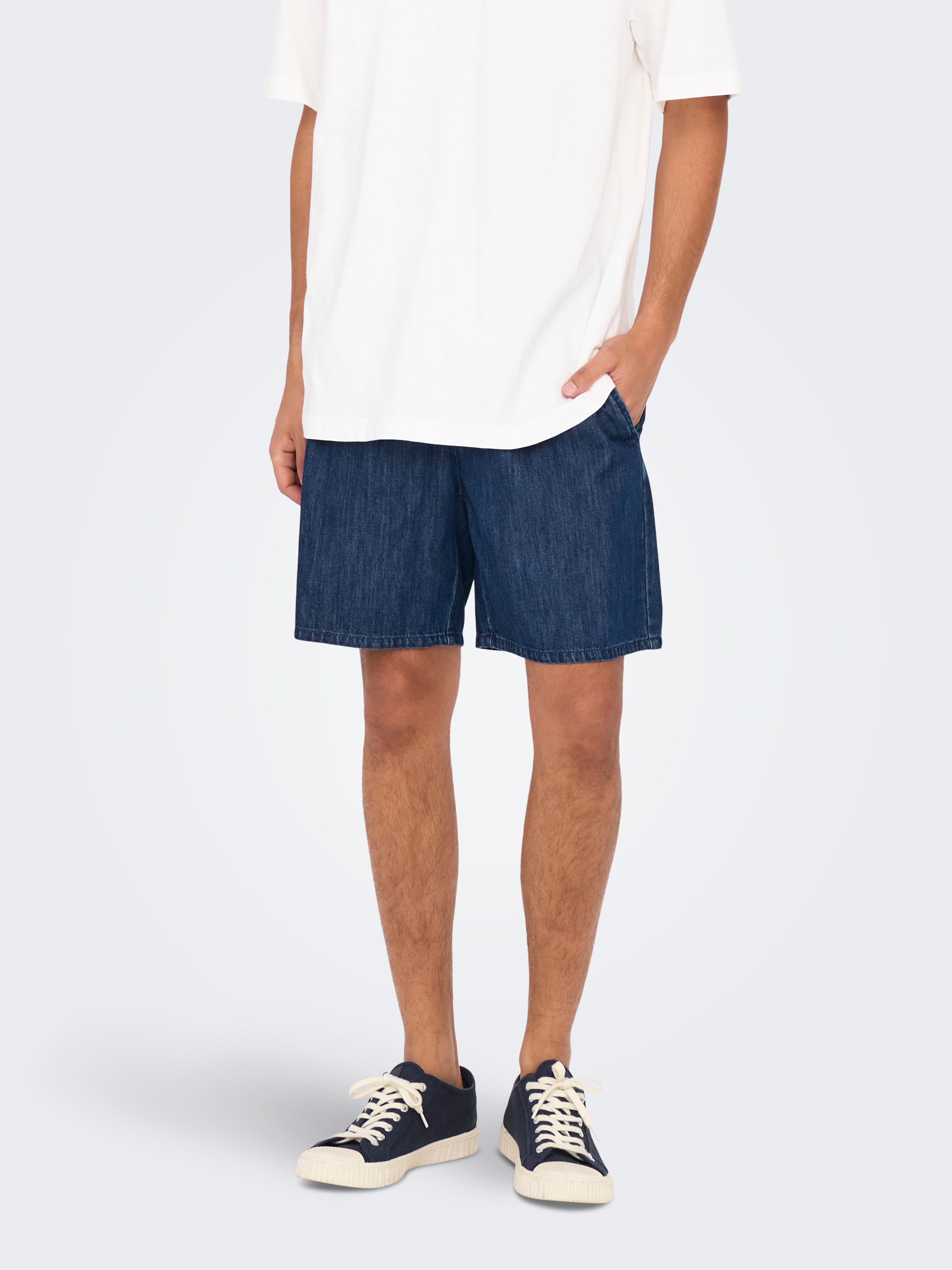 Onstel Normal Geschnitten Shorts