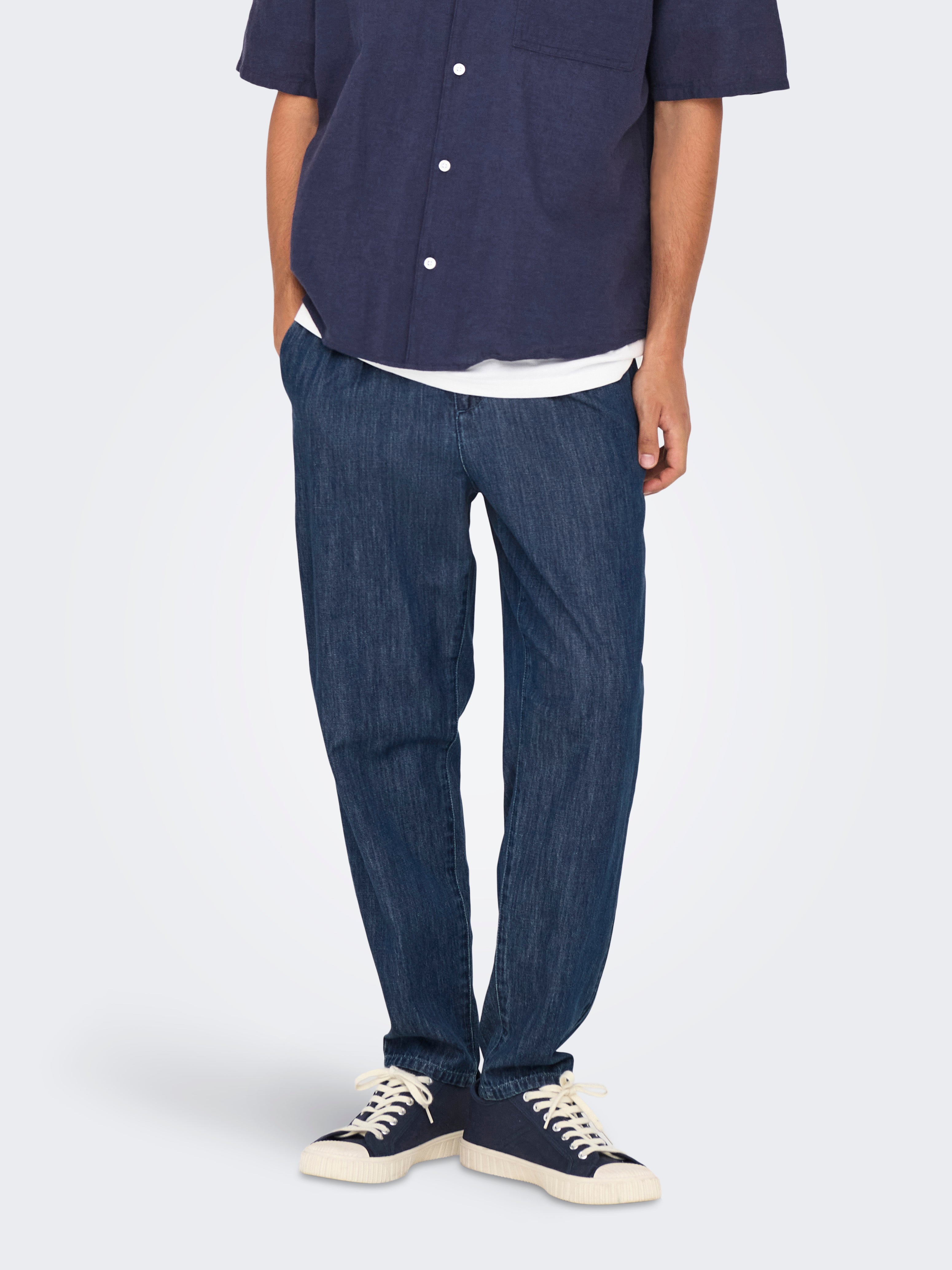 Onsleo Normal Geschnitten Jeans