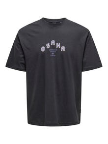 ONLY & SONS ONSKEANE T-shirt -Black - 22033620
