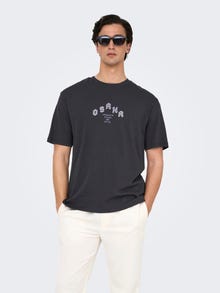 ONLY & SONS ONSKEANE T-shirt -Black - 22033620