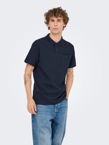 ONLY & SONS ONSEMARI Polo shirt -Dark Sapphire - 22033663