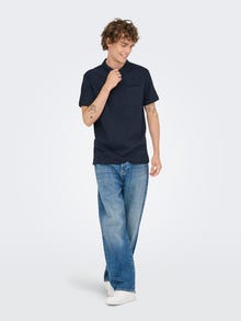 ONLY & SONS ONSEMARI Polo shirt -Dark Sapphire - 22033663