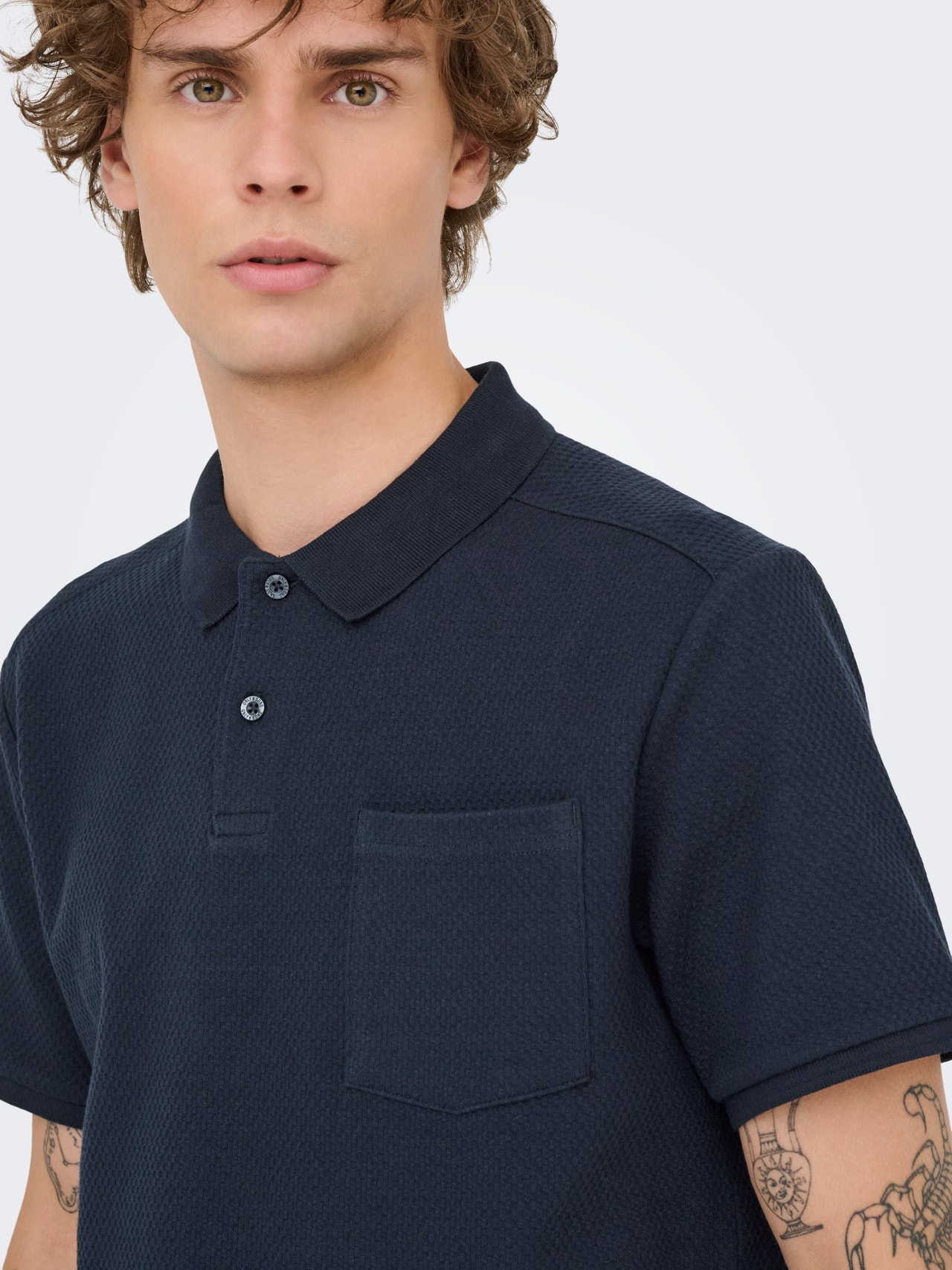 ONLY & SONS ONSEMARI Polo -Dark Sapphire - 22033663