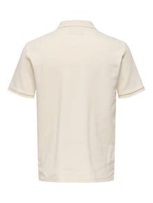 ONLY & SONS ONSEMARI Polo -Egret - 22033663