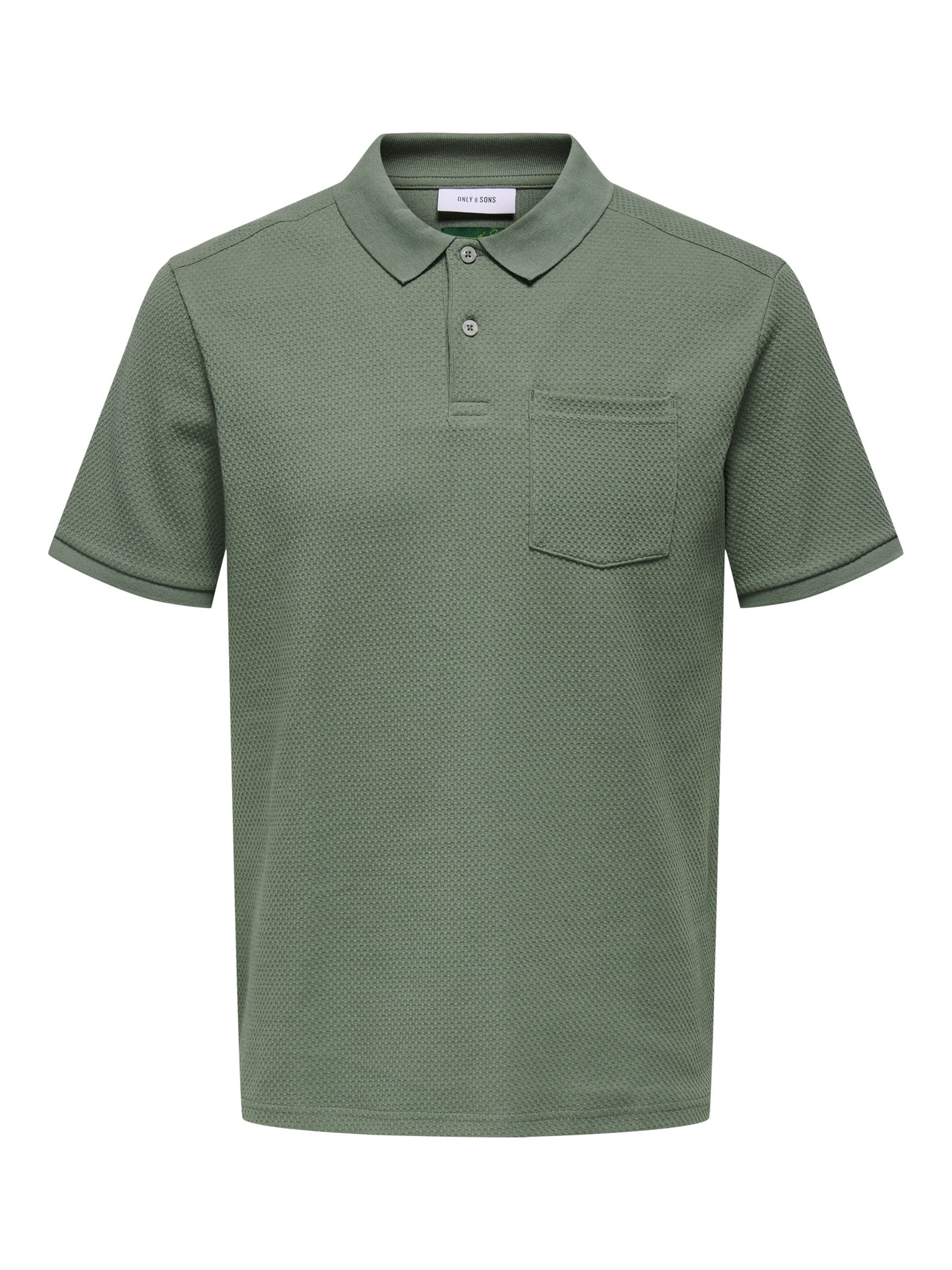 ONLY & SONS ONSEMARI Polo -Agave Green - 22033663