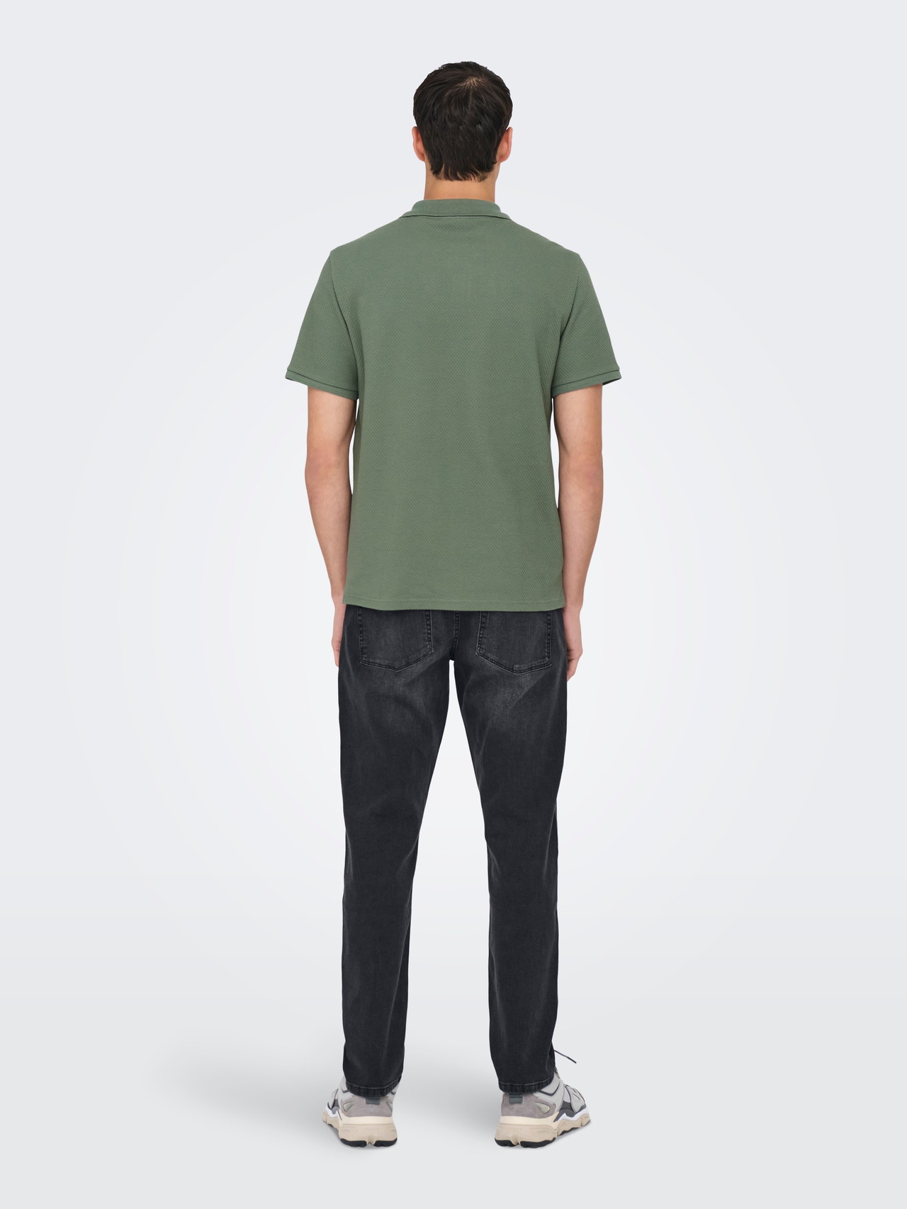 ONLY & SONS ONSEMARI Polo -Agave Green - 22033663