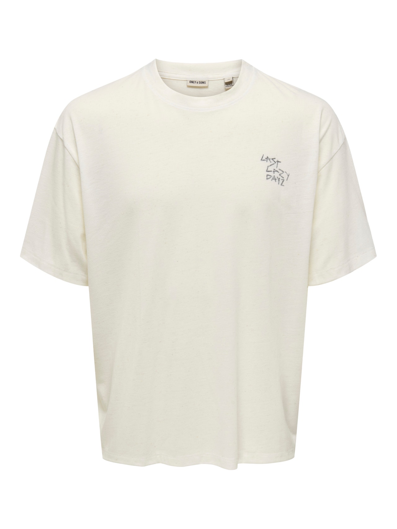 ONLY & SONS ONSLEON T-shirt -Cloud Dancer - 22033666