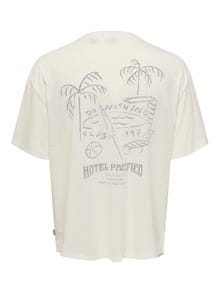 ONLY & SONS ONSLEON T-shirt -Cloud Dancer - 22033666