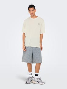 ONLY & SONS ONSLEON T-shirt -Cloud Dancer - 22033666