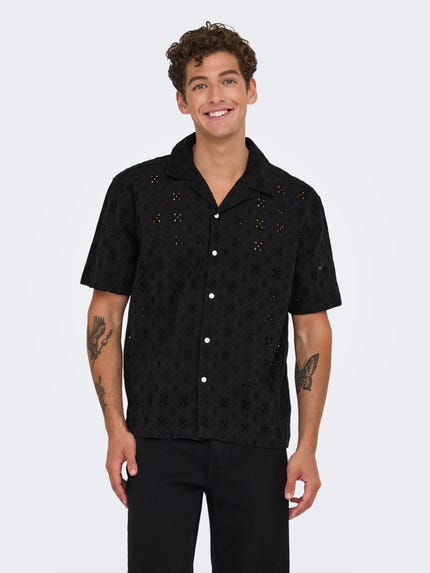 Only & Sons ONSSCOTT LS CHECK FLANNEL OVERSHIRT 4162 Nero - Consegna gratuita | ! - Abbigliamento Camicie maniche lunghe Uomo 49,99 Only & Sons ONSSCOTT LS CHECK FLANNEL OVERSHIRT 4162 Nero - Consegna gratuita | ! - Abbigliamento Camicie maniche lunghe Uomo 49,99