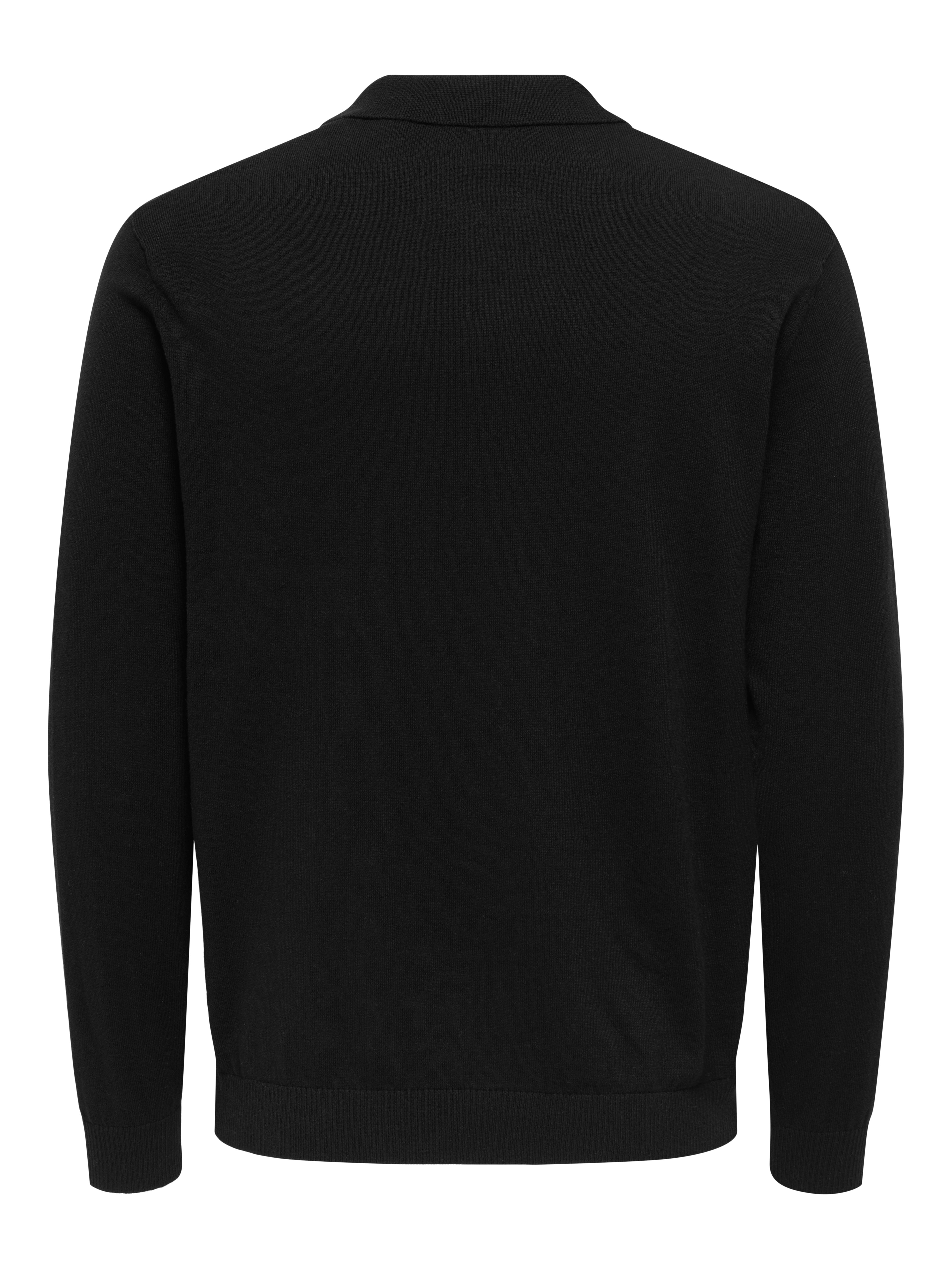 Thumbnail - Onsloui Gestricktes Poloshirt