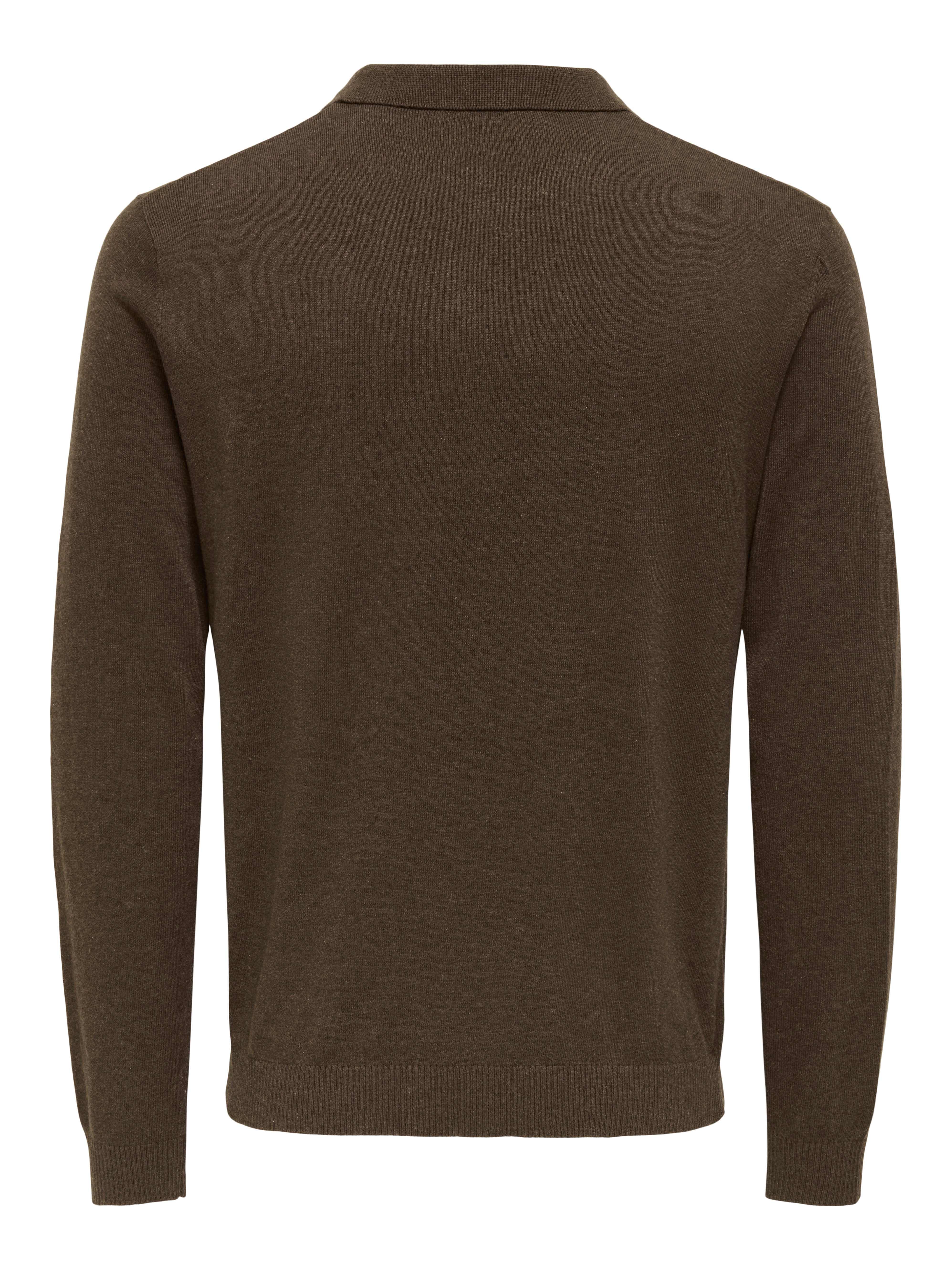 Thumbnail - Onsloui Gestricktes Poloshirt