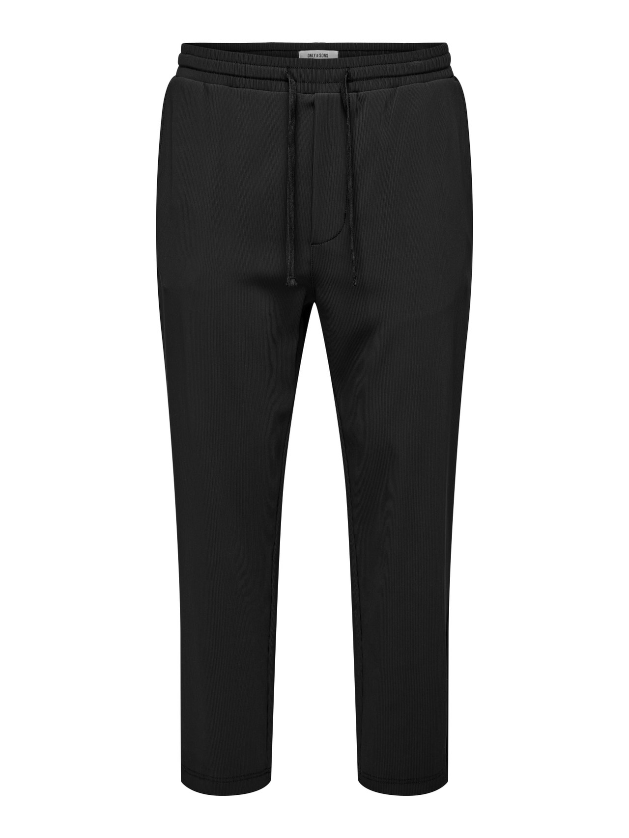 ONLY & SONS ONSPLI Tapered Fit Pantalon -Jet Black - 22033811