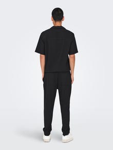 ONLY & SONS ONSPLI Tapered Fit Pantalon -Jet Black - 22033811