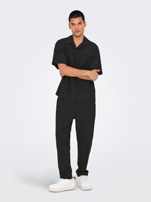 ONLY & SONS ONSPLI Tapered Fit Pantalon -Jet Black - 22033811