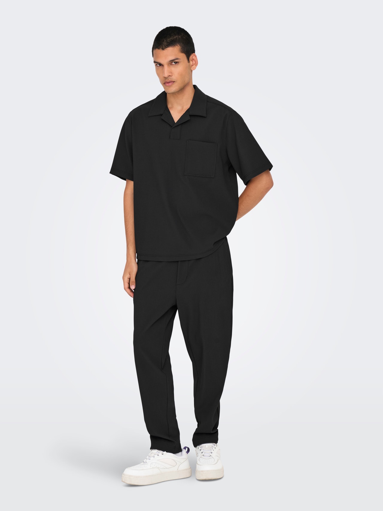 ONLY & SONS ONSPLI Shirt -Jet Black - 22033814