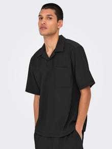 ONLY & SONS ONSPLI Shirt -Jet Black - 22033814