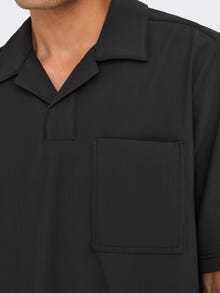 ONLY & SONS ONSPLI Skjorte -Jet Black - 22033814