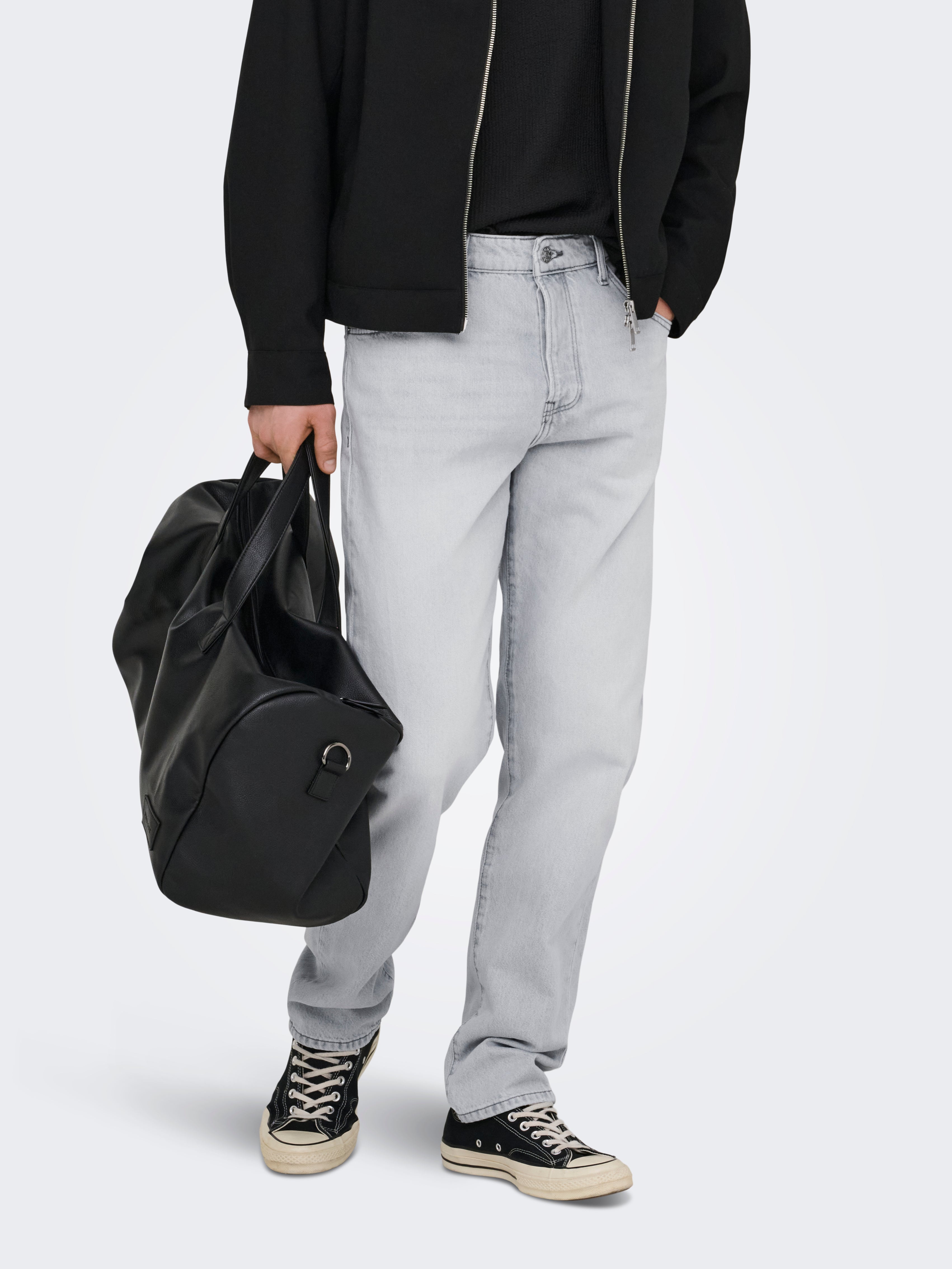 Onsedge Mid Rise Gerade Geschnitten Jeans