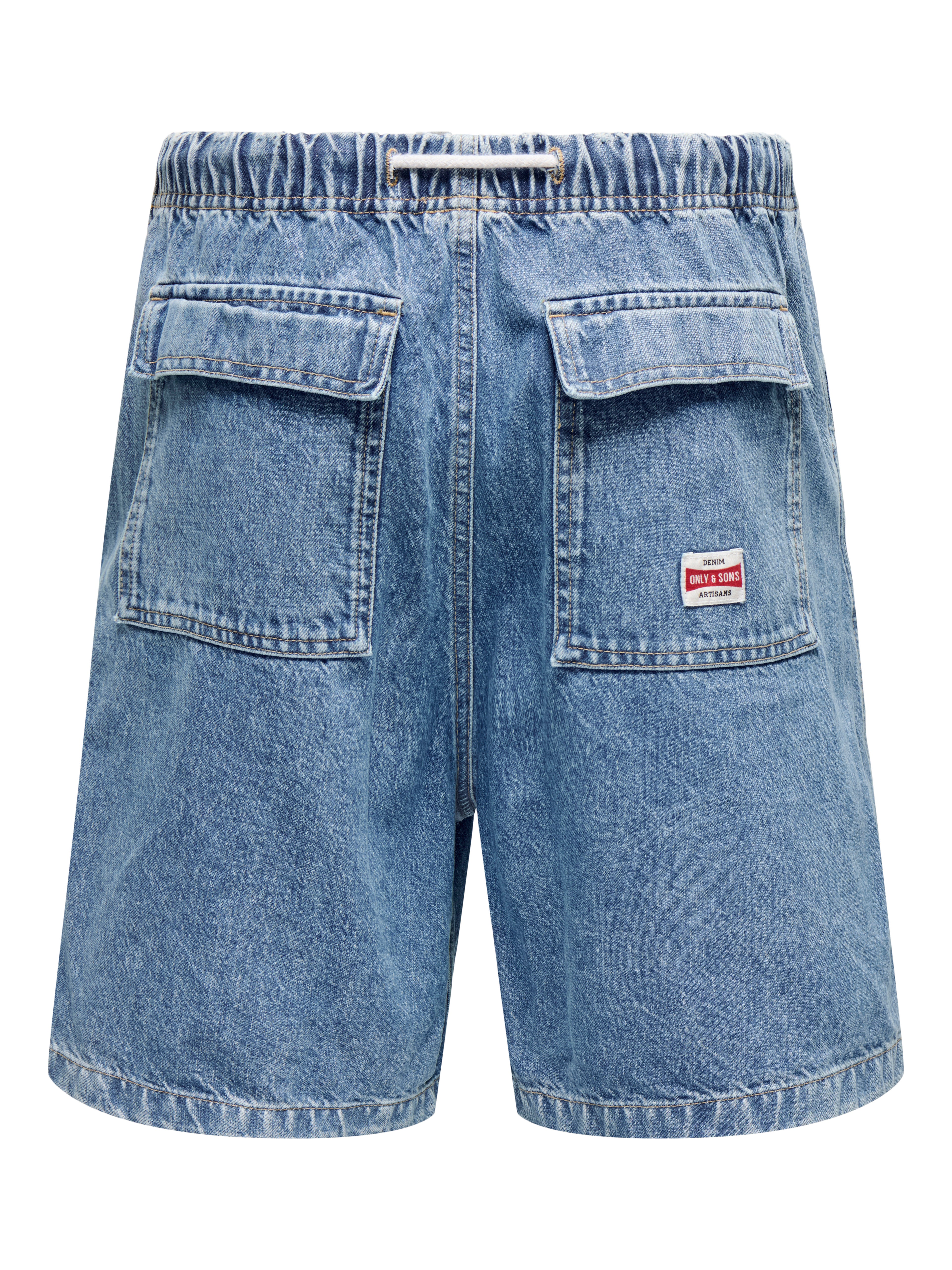 Thumbnail - Onsfade Mittlere Taille Locker Geschnitten Cargoshorts