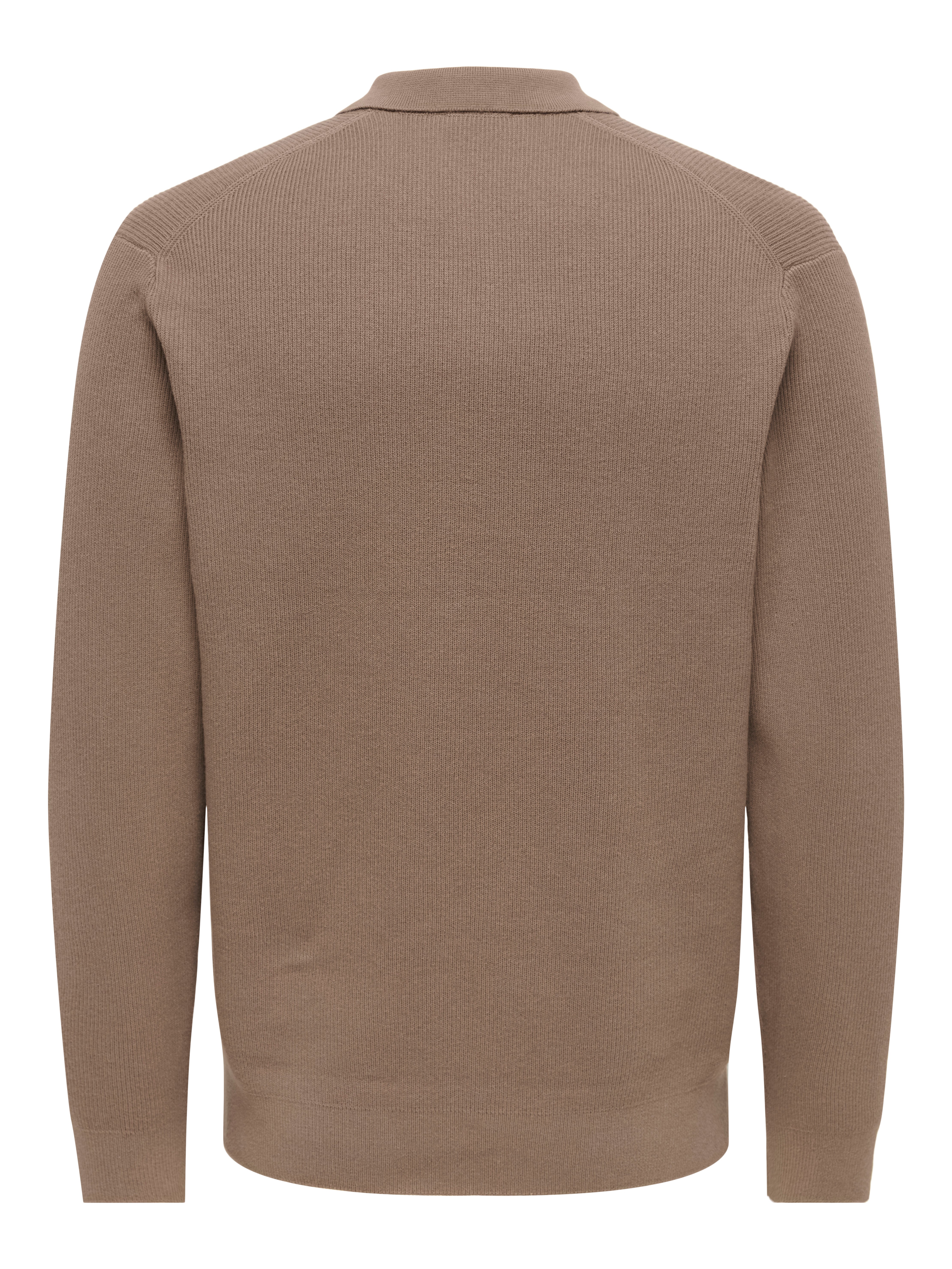 Thumbnail - Onsphil Gestricktes Poloshirt