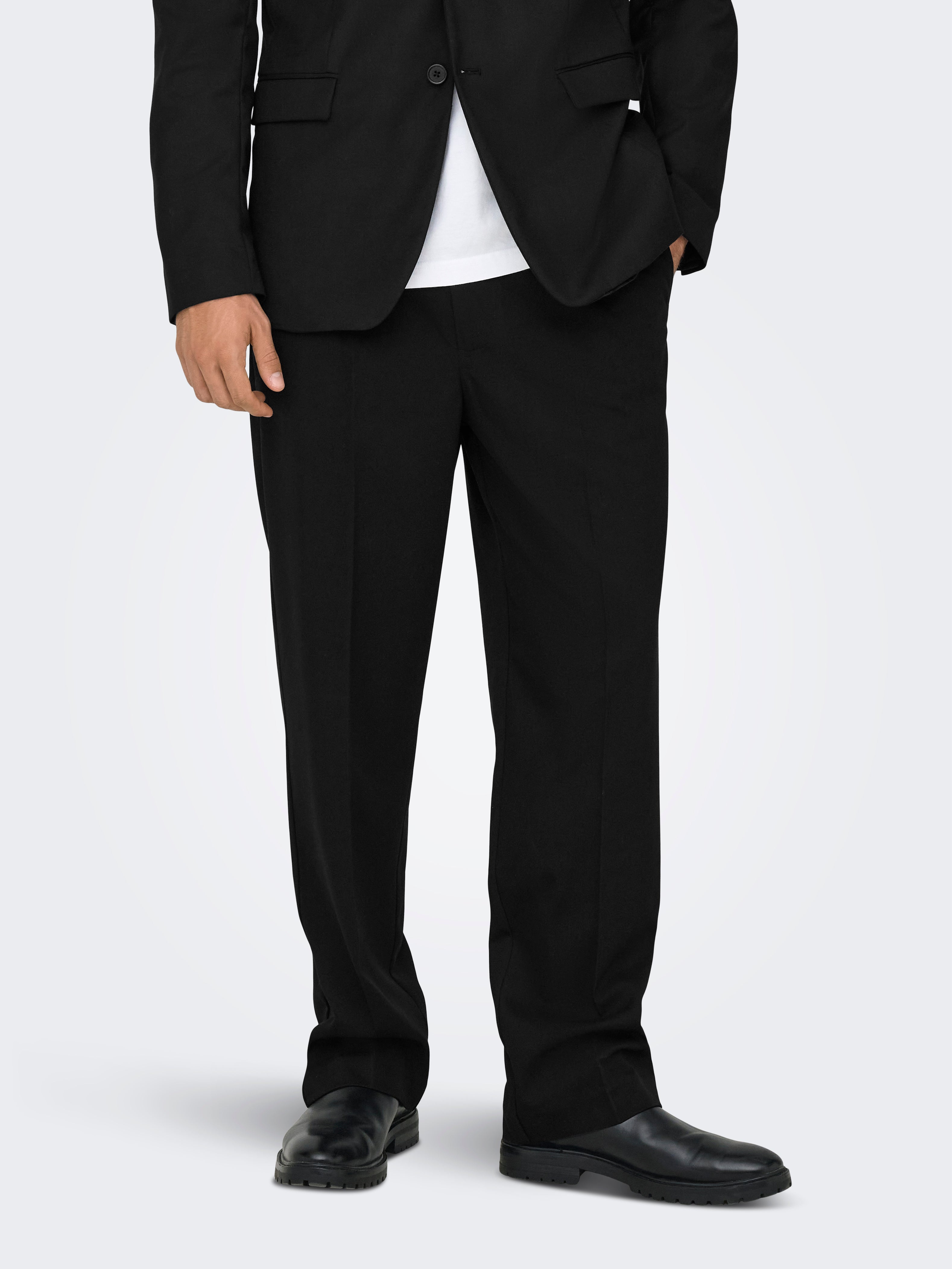 Onsmiro Locker Geschnitten Chino Hose