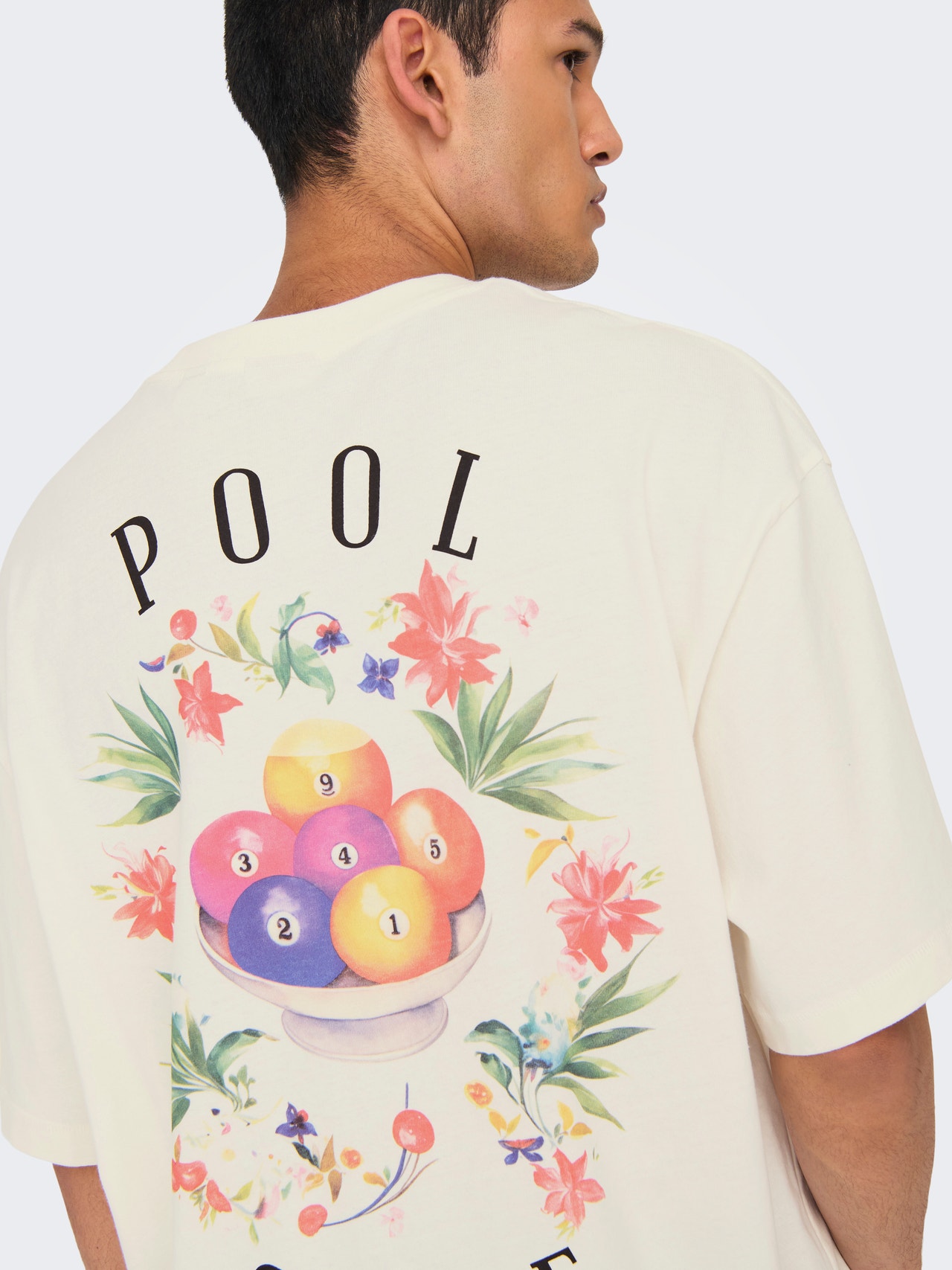 ONLY & SONS ONSMILO T-shirt -Cloud Dancer - 22034332