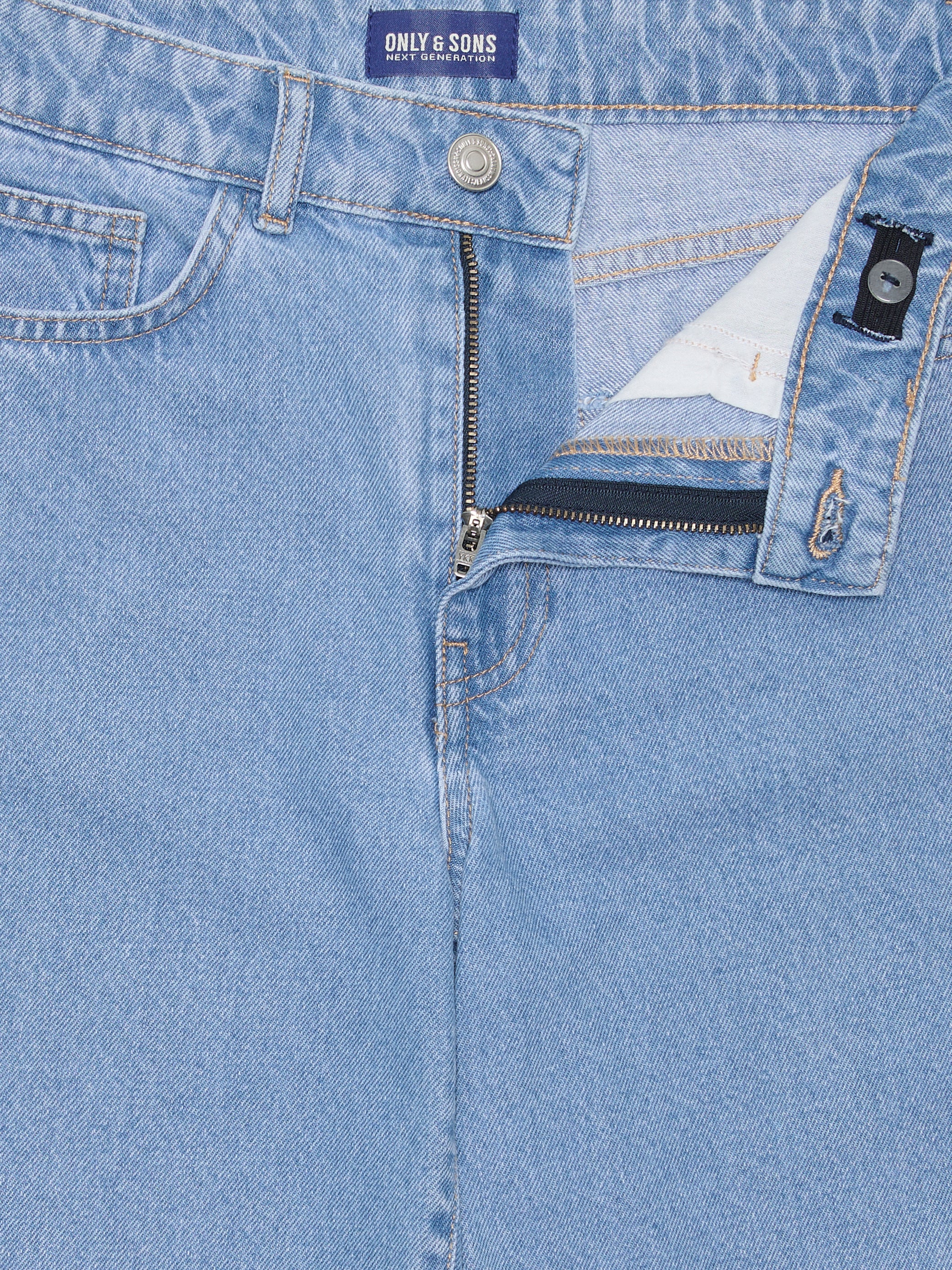 Thumbnail - Osjfade Mittlere Taille Locker Geschnitten Shorts