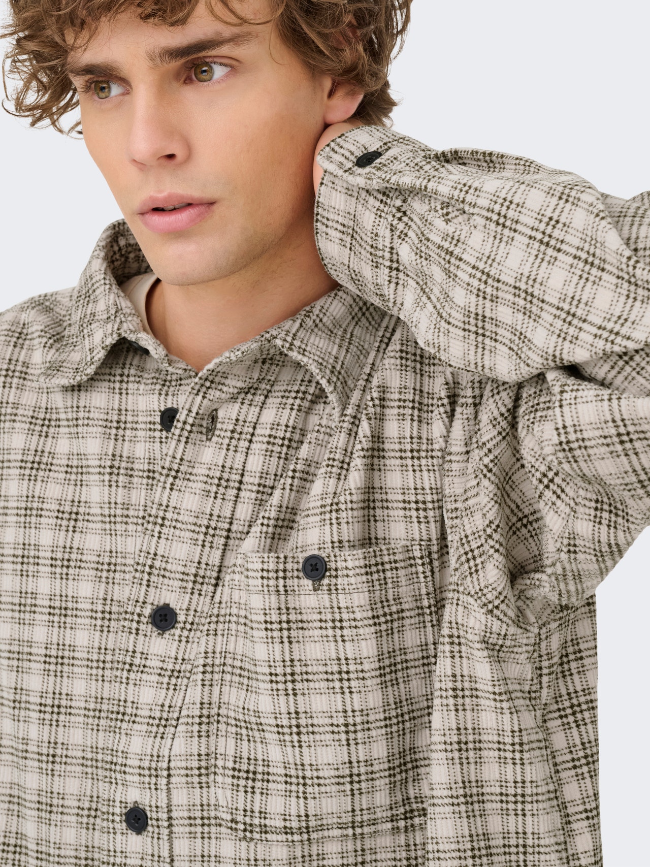 ONLY & SONS ONSWALEED Camisa -Olive Night - 22034467