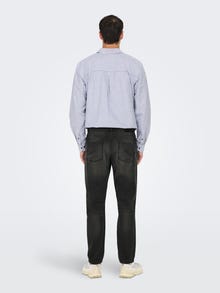 ONLY & SONS ONSWEFT Vita bassa Regular Fit Jeans -Dark Grey Denim - 22034496