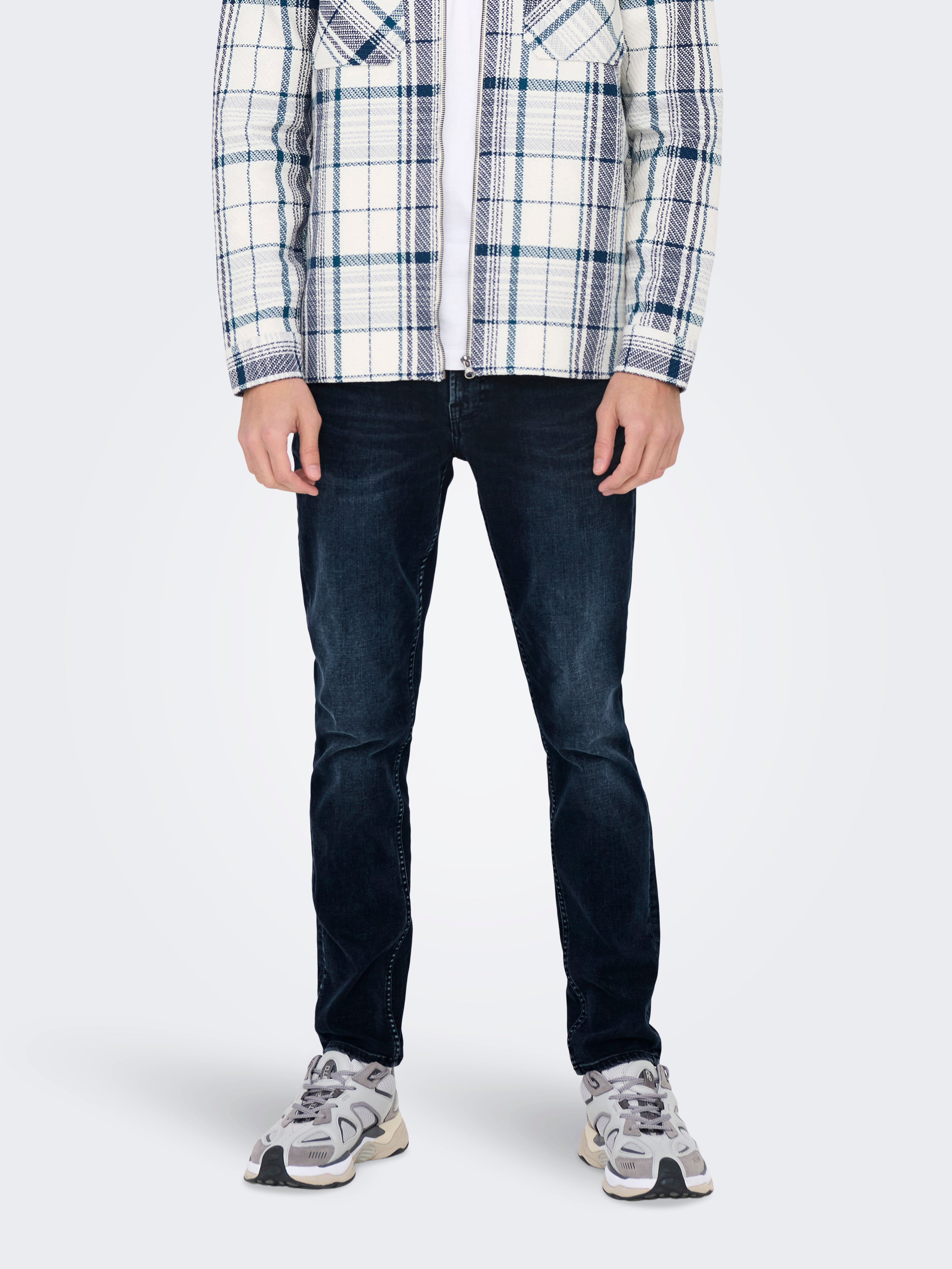 Onsloom Niedrige Taille Slim Fit Jeans